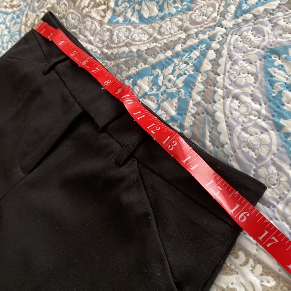 Laundry by Shelli Segal Black Slit Ankle Pants - Picture 9 of 10